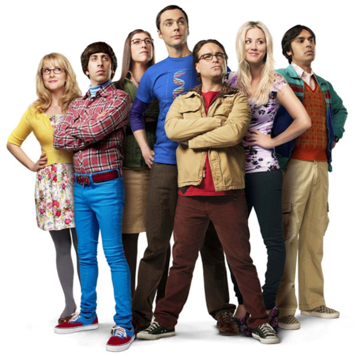 What does the cast of big bang theory look like in real life
